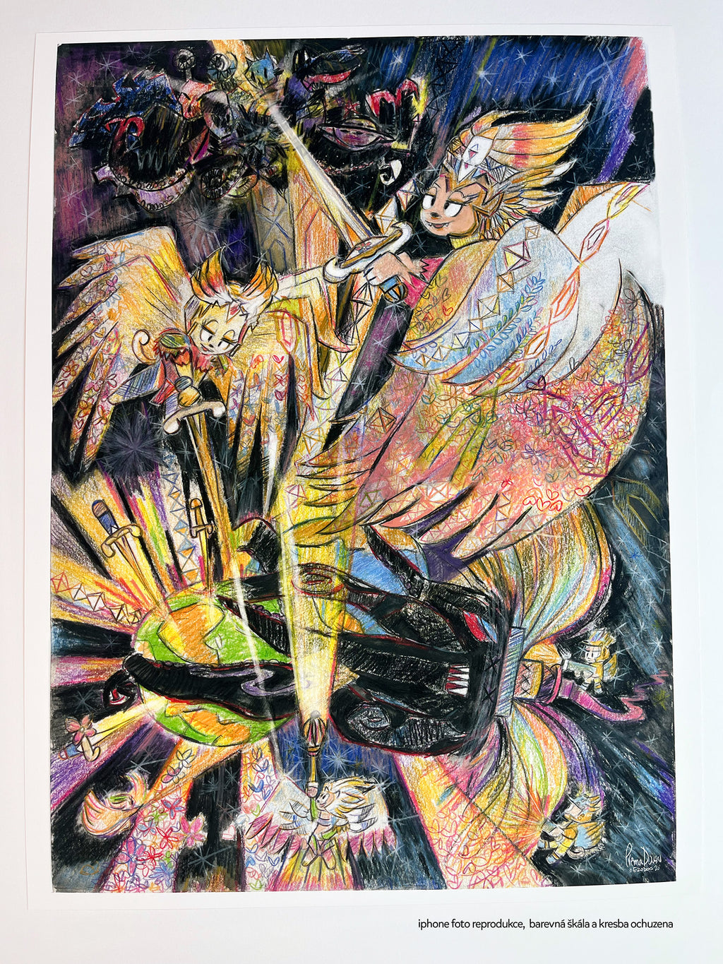 Super Síla, Valkýra, 50x67