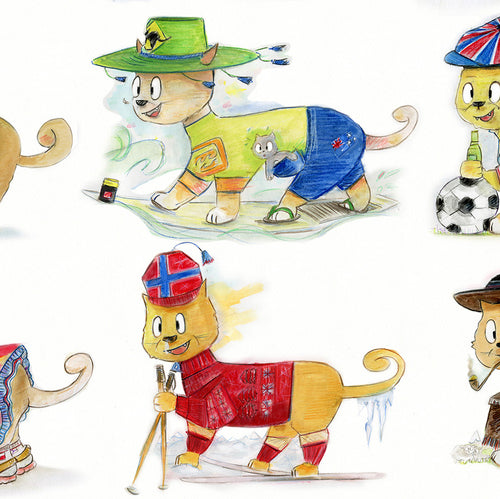 Cats International, Eskymo Pivo, 76x60