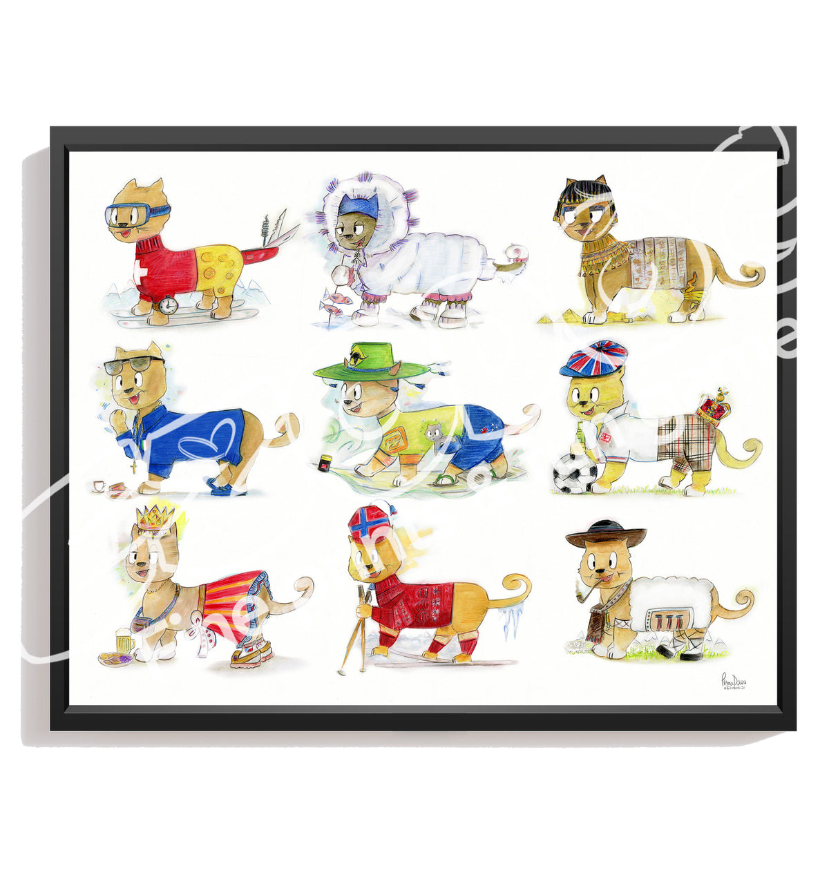 Cats International, Eskymo Pivo, 76x60