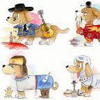 Dogs International, Spanish Zen, 76x60