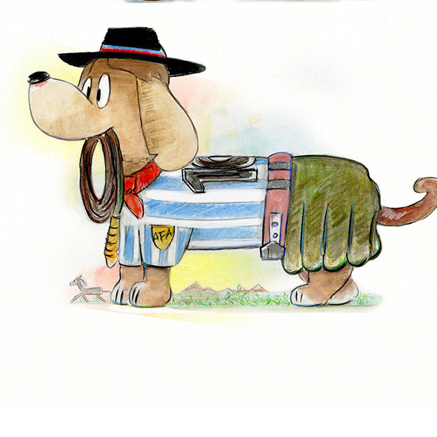 Dogs International, Spanish Zen, 76x60