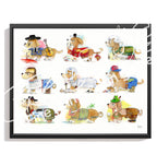 Dogs International, Spanish Zen, 76x60