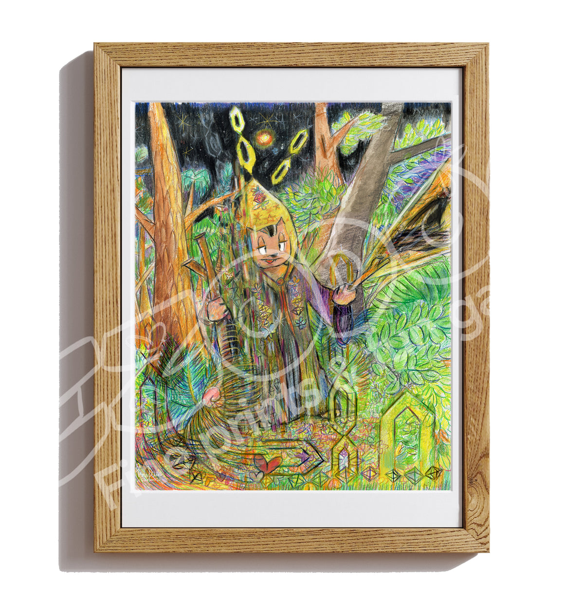 Super Síla, Druid Kitty, 42x50