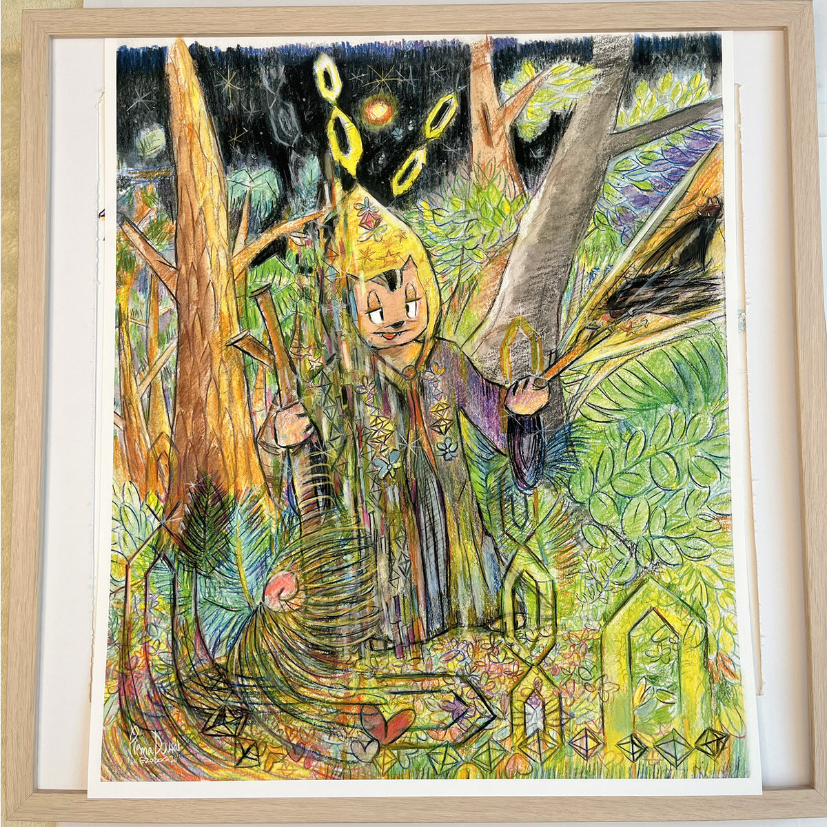 Super Síla, Druid Kitty, 42x50
