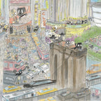 New York City Kitty, 76x60
