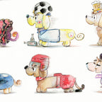 Dogs International, Česká Pizza, 76x60