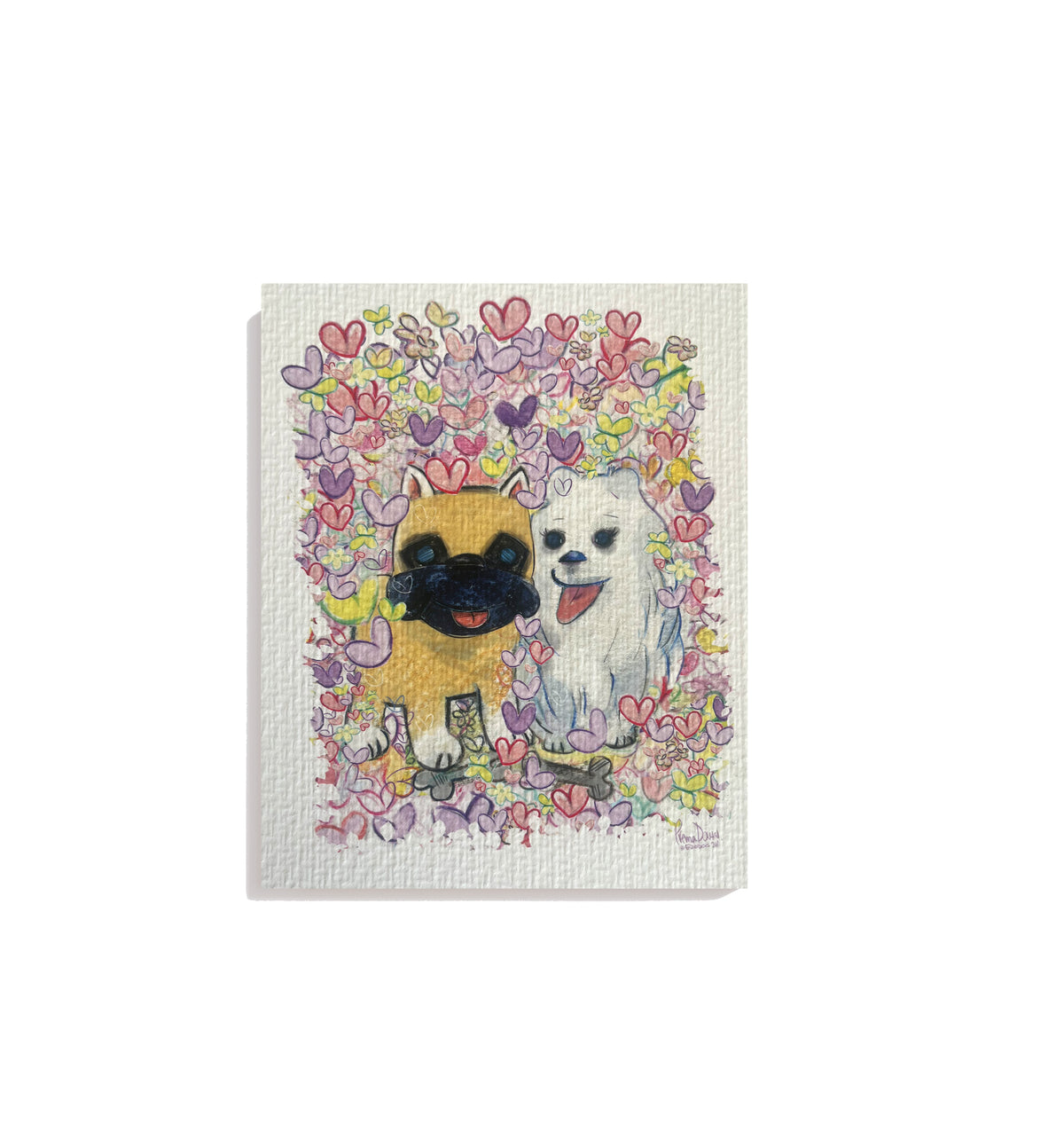Love Card, Psí Dvojka, 12x15